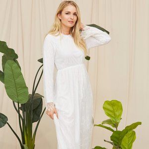 White Jasmine Dress - Light Ivory